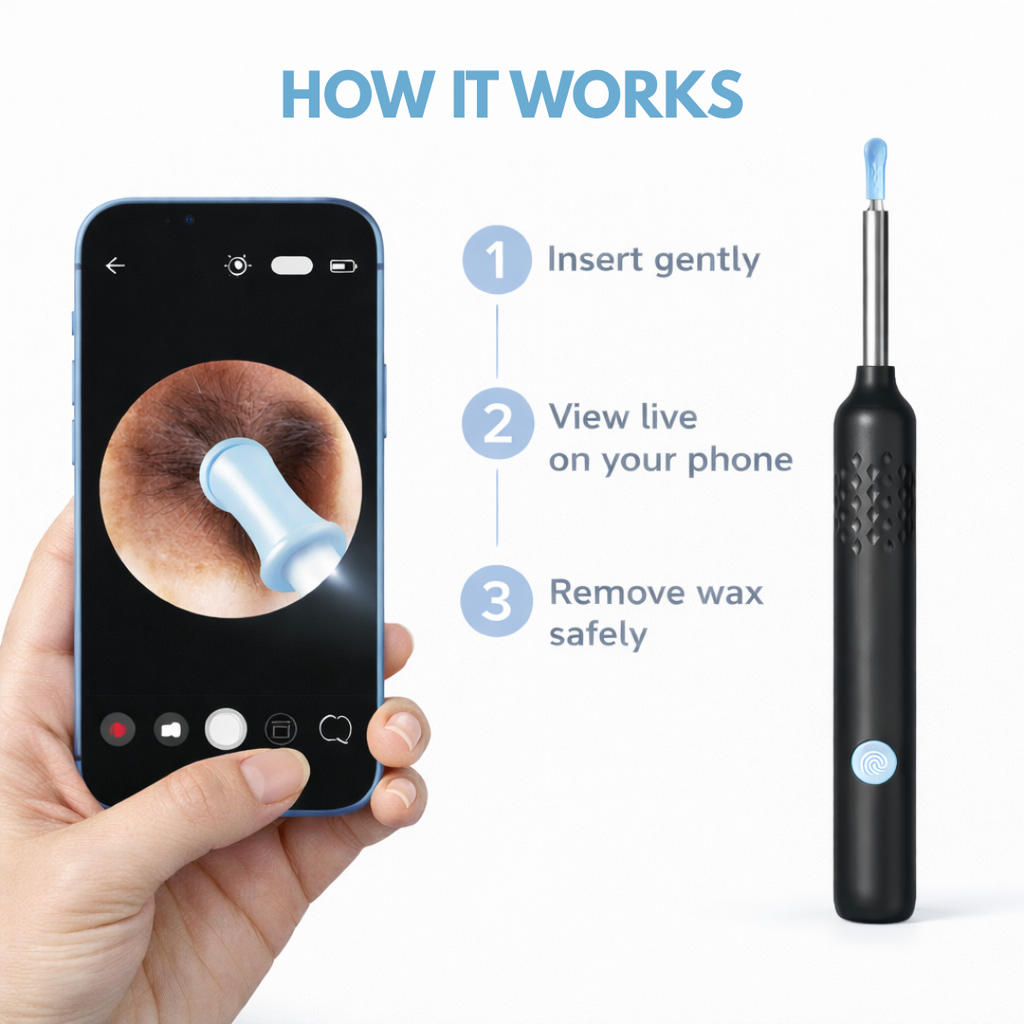 Waaxy EarVision | All-in-One Ear Cleaning & Inspection
