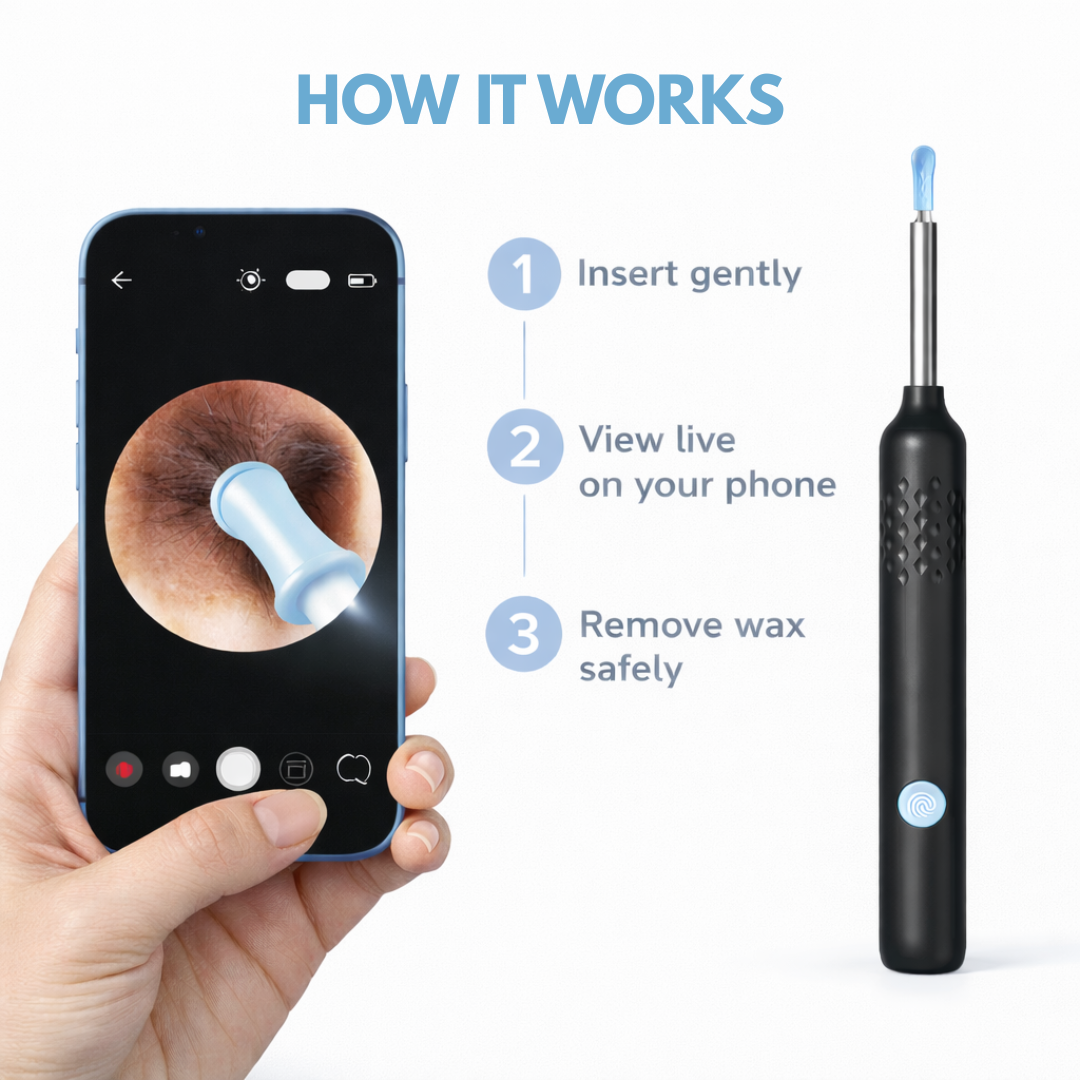 Waaxy EarVision | All-in-One Ear Cleaning & Inspection